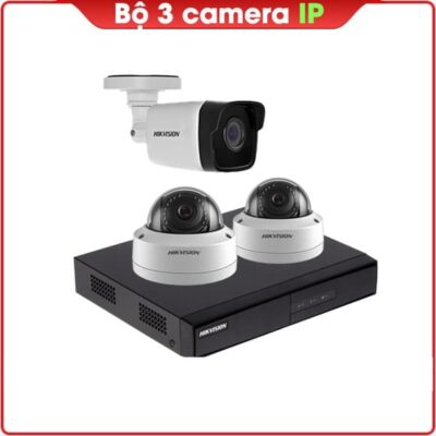 bộ 3 camera ip 2.0mpx giá rẻ