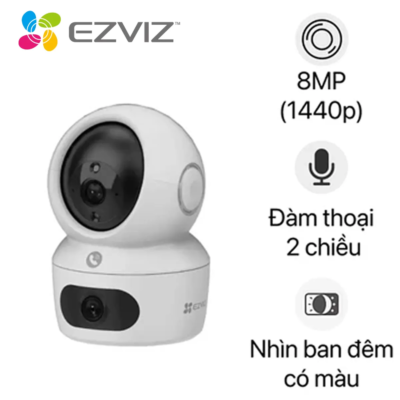 Hình ảnh sản phẩm Camera Wifi 360° 8MP Ezviz 2 ống kính H7C - Camera Wifi 360° 8MP Ezviz 2 ống kính H7C
