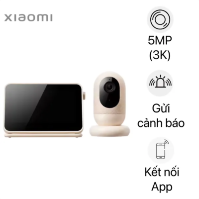 Hình ảnh sản phẩm Camera trông trẻ 360° 5MP Xiaomi Smart Mother and Baby Care Edition - Camera trông trẻ 360° 5MP Xiaomi Smart Camera Mother and Baby Care Edition