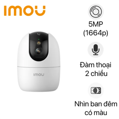 Hình ảnh sản phẩm Camera Wifi 360° 5MP Imou IPC-A52 Pro - Camera Wifi 360° 5MP Imou IPC-A52 Pro