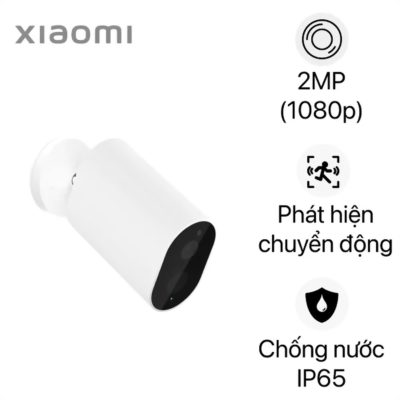 Hình ảnh sản phẩm Camera Wifi ngoài trời 2MP Xiaomi (BHR4433GL) - Camera Wifi ngoài trời 2MP Xiaomi (BHR4433GL)