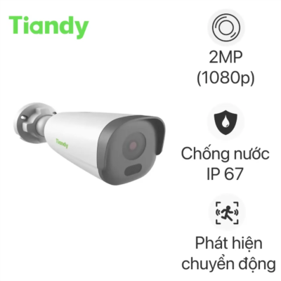 Hình ảnh sản phẩm Camera Wifi ngoài trời 360° 2MP Tiandy TC-C32GN - Camera Wifi ngoài trời 360° 2MP Tiandy TC-C32GN